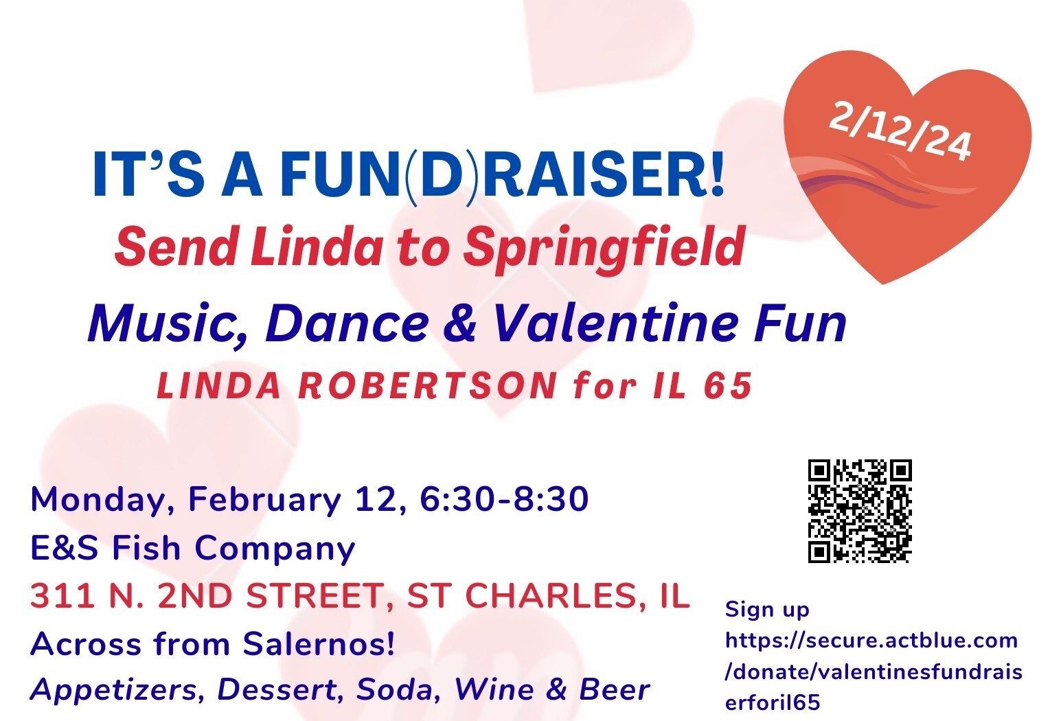February 12 Fundraiser for Linda Robertson