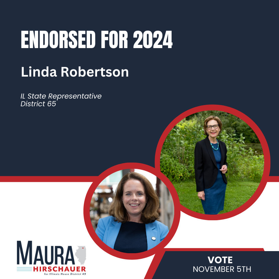 Maura Hirschauer endorses Linda Robertson